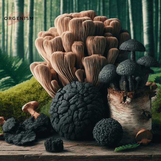 Exploring the Unique Benefits of Lion's Mane and Chaga Mushrooms - Orgenism