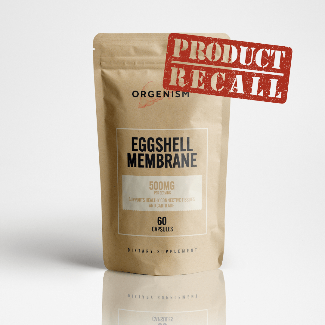 Important Product Update: Eggshell Membrane Capsules (Batch Recall Notice) - Orgenism