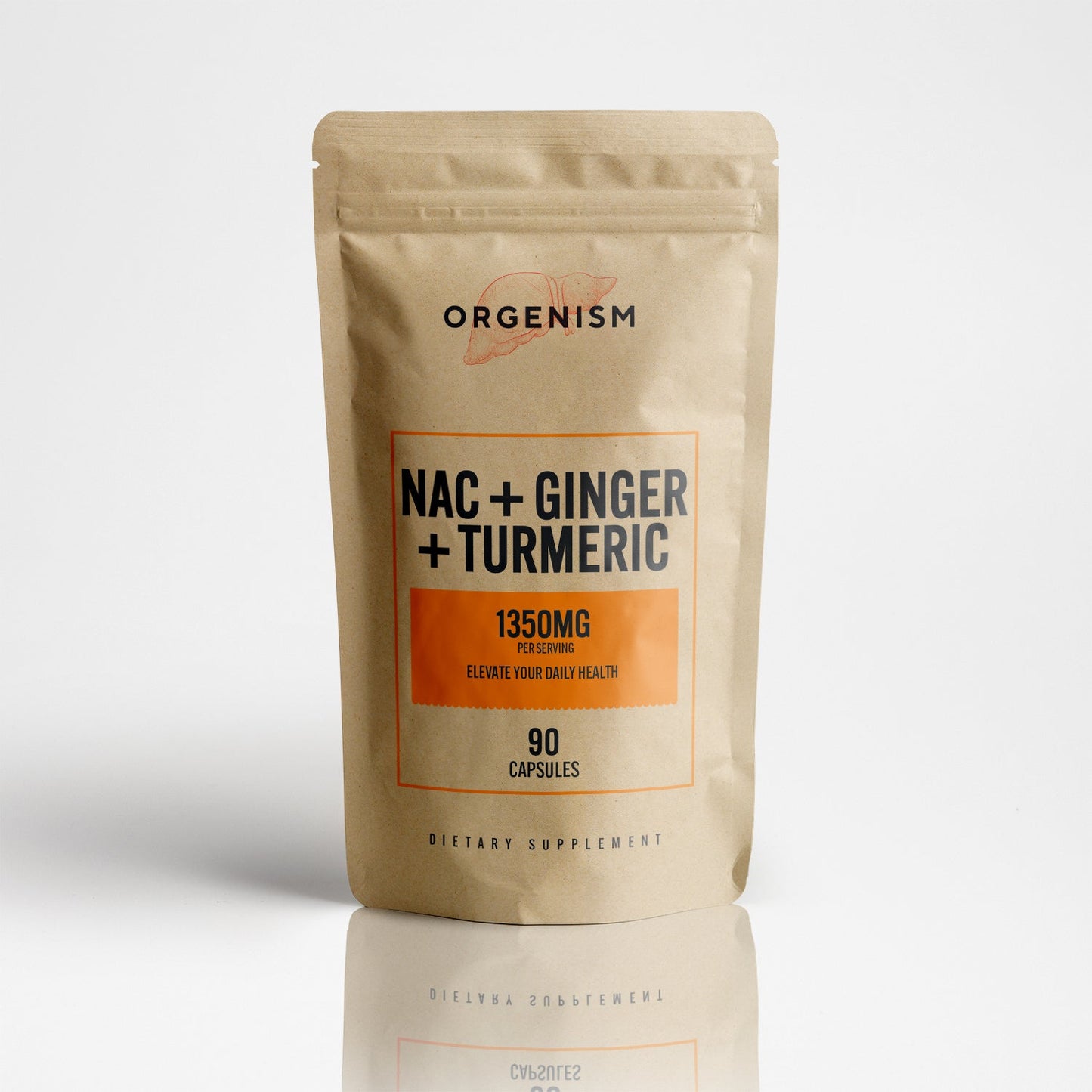 NAC + Ginger + Turmeric - Orgenism