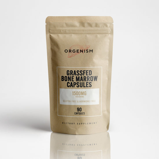 Grass Fed Bone Marrow Capsules - Orgenism